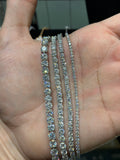 Pulsera de Plata con Moissanita 5mm